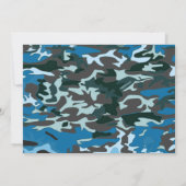 かわいいベビーディアベビーシャワー招待状 招待状 (裏面)