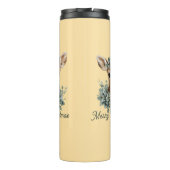 かわいいベビーディアメリークリスマス – 水の色の子鹿 タンブラー (裏面)