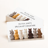 かわいいベビーデイケア子供部屋ナニーベビーシッター 名刺