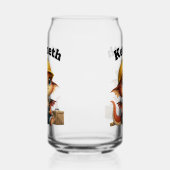 かわいいベビードラゴンの懸命帽子遊とツール ガラス缶 (左)