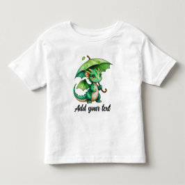 かわいいベビードラゴンのTシャツ 子供服 トドラーTシャツ