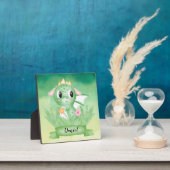 かわいいベビードラゴンウォーターカラープラーク フォトプラーク (インサイチュ)