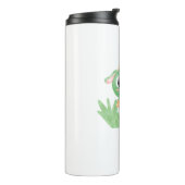 かわいいベビードラゴンウォーター色 タンブラー (回転左)