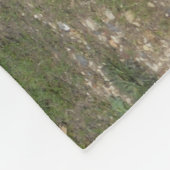 かわいいベビードンキーフォール フリースブランケット (角)