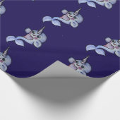 かわいいベビーナラル ラッピングペーパー (角)