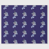 かわいいベビーナラル ラッピングペーパー (フラット)