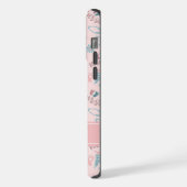 かわいいベビーナースのスマホケース|名前のカスタマイズ iPhoneケース (左側面)
