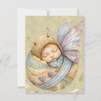 かわいいベビーニュートラル葉書 ポストカード