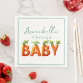 かわいいベビーニンジン春ベビーシャワー (インサイチュ)