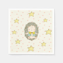 かわいいベビーハリネズミ男の赤ちゃんシャワースウィート