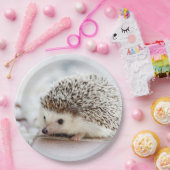かわいいベビーハリネズミ ペーパープレート (パーティー)