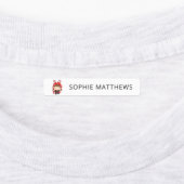 かわいいベビーバカスタムグパーソナライズされたズ名の服 ラベル (貼付)