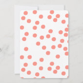 かわいいベビーパンダベア |ベビーシャワー招待状 招待状 (裏面)