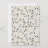 かわいいベビーヒッポブロージエージエージ誕生日招待状 サンキューカード (裏面)