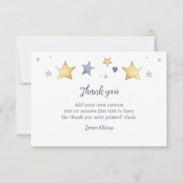 かわいいベビーヒッポベビーシャワーサンキューカード サンキューカード