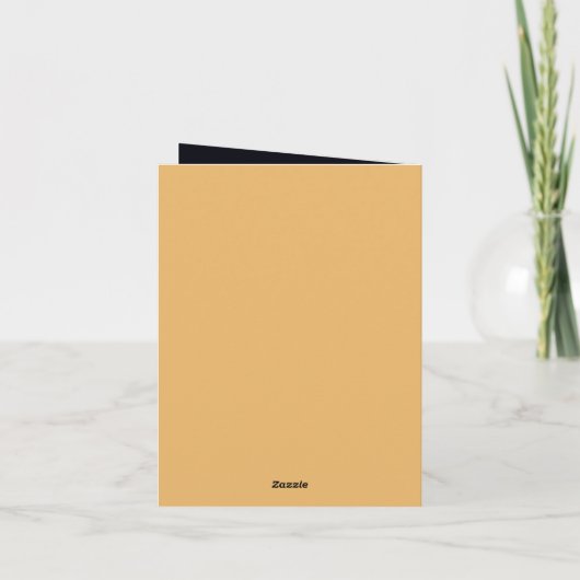 かわいいベビーヒョウ追加文字任意の目的 カード (裏面)