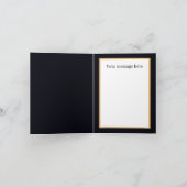 かわいいベビーヒョウ追加文字任意の目的 カード (内部)