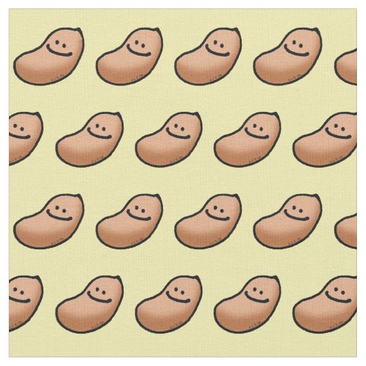 かわいいベビーピーナツ ファブリック (クローズアップ)