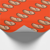 かわいいベビーピーナツ ラッピングペーパー (角)