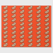 かわいいベビーピーナツ ラッピングペーパー (フラット)