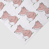 かわいいベビーフォックスカートゥーンイラストレーション 薄葉紙 (詳細)