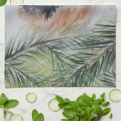 かわいいベビーフクロウキッチンタオル キッチンタオル (折り畳み)