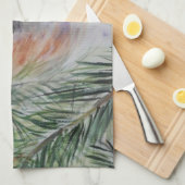 かわいいベビーフクロウキッチンタオル キッチンタオル (四つ折り)