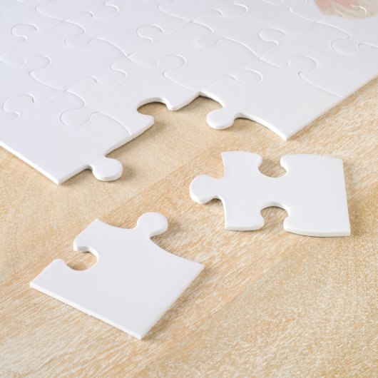 かわいいベビーフクロウ月 ジグソーパズル (側面)