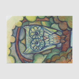 かわいいベビーフクロウ 薄葉紙