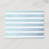 かわいいベビーブルーホエールブックベビー エンクロージャーカード (裏面)