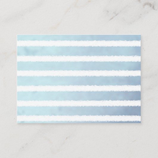 かわいいベビーブルーホエールブックベビー エンクロージャーカード (裏面)