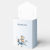 かわいいベビーベアパイロットブルーフライトビューティフル フェイバーボックス (オープン)