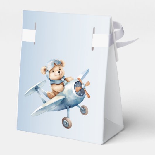 かわいいベビーベアパイロットブルーフライトビューティフル フェイバーボックス (裏面サイド)