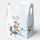 かわいいベビーベアパイロットブルーフライトビューティフル フェイバーボックス (オープン)