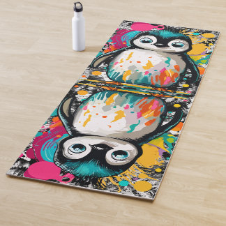 かわいいベビーペンギンヨガマット – ペンギンヨガマット ヨガマット