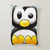 かわいいベビーペンギン枕 アクセントクッション (裏面(縦))