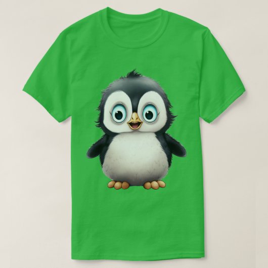 かわいいベビーペンギン3 Tシャツ (デザイン正面)