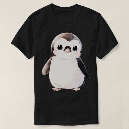 かわいいベビーペンギン4 Tシャツ (デザイン正面)