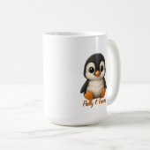 かわいいベビーペンギン コーヒーマグカップ (正面右)
