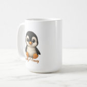 かわいいベビーペンギン コーヒーマグカップ (正面左)