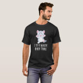 かわいいベビーホワイトタイガー Tシャツ (正面フル)