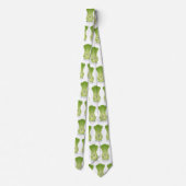 かわいいベビーボックチョイ漫画イラストレーション ネクタイ (裏面)