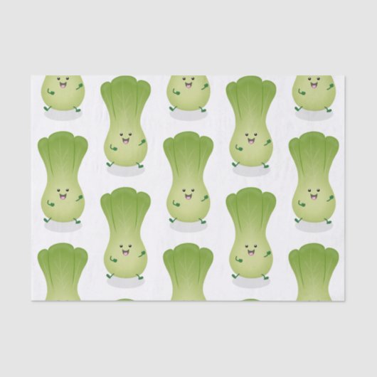 かわいいベビーボックチョイ漫画イラストレーション 薄葉紙 (正面)