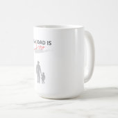 かわいいベビーボディスーツ – ソフトコットン乳児Tシャツ コーヒーマグカップ (正面右)