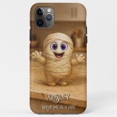 かわいいベビーミイラが私をハグで包む Case-Mate iPhoneケース (裏面)