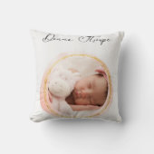 かわいいベビーモダン寝白枕 クッション (正面)