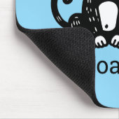 かわいいベビーモンキースケッチ-かわいい子供部屋アート マウスパッド (コーナー)