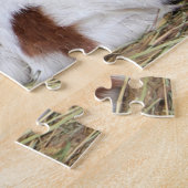 かわいいベビーヤギの子ども ジグソーパズル (側面)