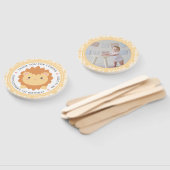 かわいいベビーライオンキューブワイルドワンボーイファースト誕生日 ハンドファン (組立なし)