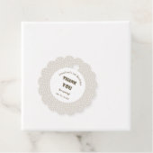 かわいいベビーライオンジャングルありがとう誕生日のお願い フェイバータグ (インサイチュ)